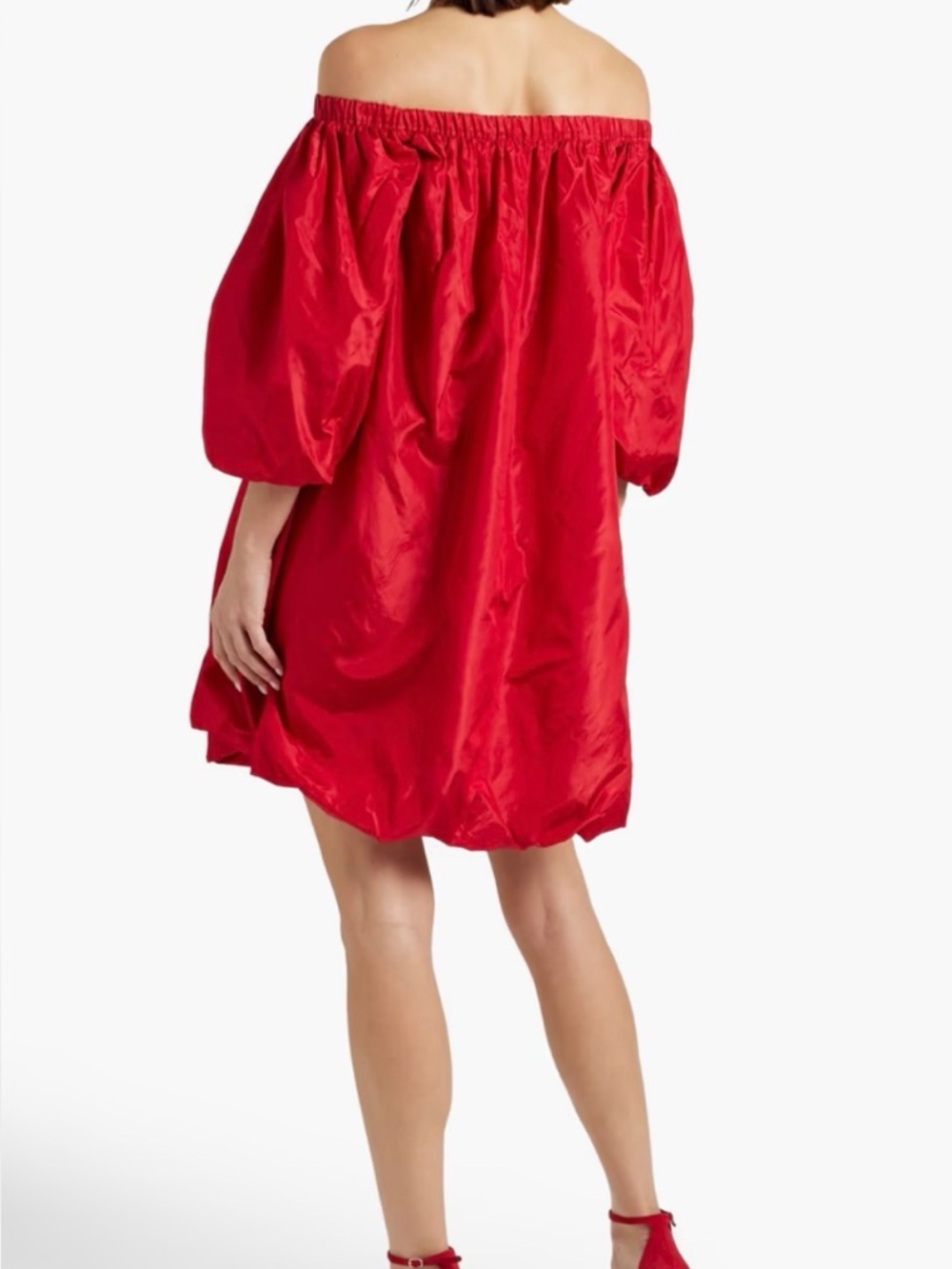 VALENTINO GARAVANI Off-the-shoulder taffeta mini dress  Size IT 40 - Picture 2 of 10